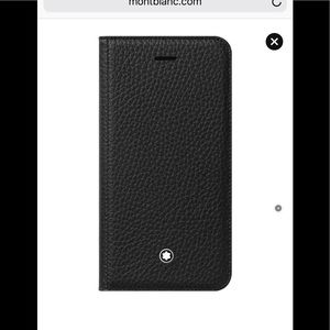 AUTHENTIC Montblanc Flipside Apple iPhone 8 Case